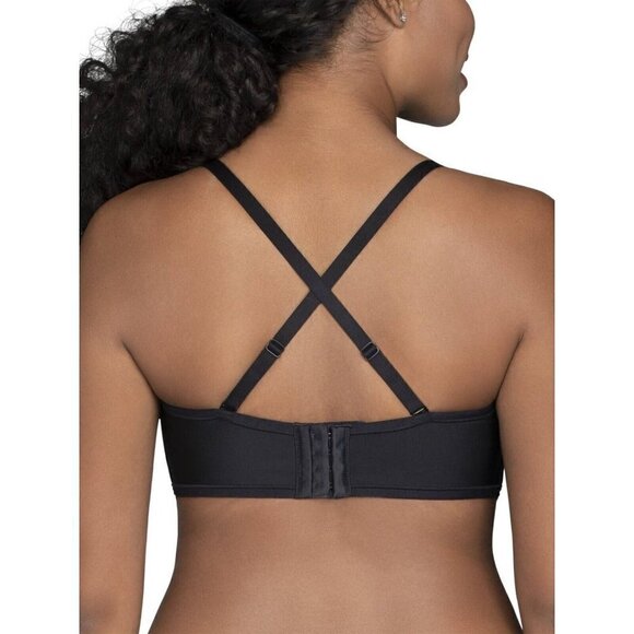 Vanity Fair 40C Beauty Back Underwire Smoothing Strapless Bra Black 74380 - Picture 12 of 14